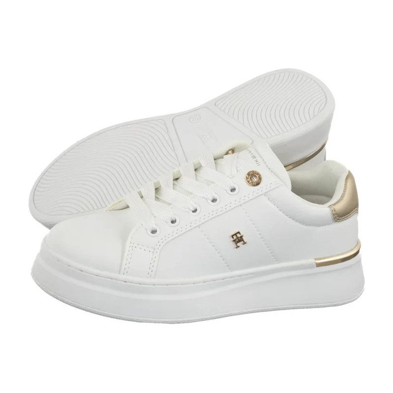 Tommy Hilfiger Low Cut Lace-Up Sneaker White/Platinium T3A9-34253-1355X048 (TH1449-b) sporta apavi