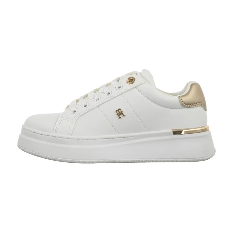 Tommy Hilfiger Low Cut Lace-Up Sneaker White/Platinium T3A9-34253-1355X048 (TH1449-b) sports Shoes