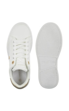 Tommy Hilfiger Low Cut Lace-Up Sneaker White/Platinium T3A9-34253-1355X048 (TH1449-b) sportiniai bateliai