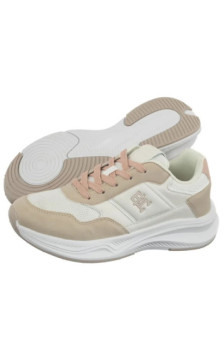 Tommy Hilfiger Low Cut Lace-UP Sneaker Off White/Nude T3A9-34368-1748A708 (TH1452-a) spordijalatsid