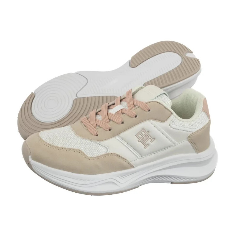 Tommy Hilfiger Low Cut Lace-UP Sneaker Off White/Nude T3A9-34368-1748A708 (TH1452-a) spordijalatsid