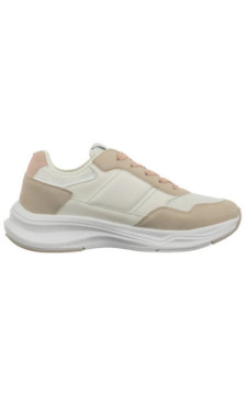 Tommy Hilfiger Low Cut Lace-UP Sneaker Off White/Nude T3A9-34368-1748A708 (TH1452-a) sports Shoes