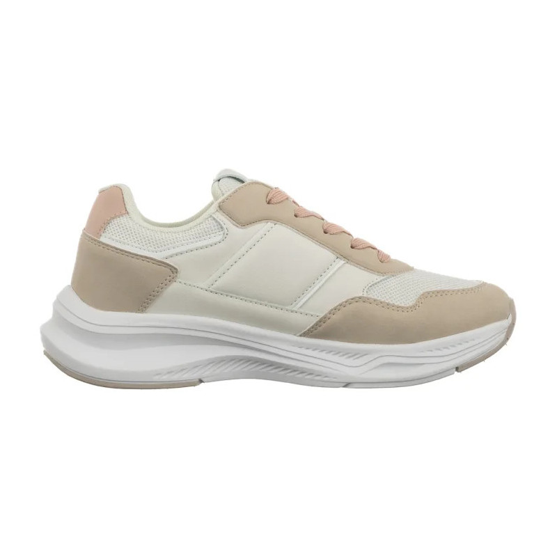 Tommy Hilfiger Low Cut Lace-UP Sneaker Off White/Nude T3A9-34368-1748A708 (TH1452-a) sportiniai bateliai
