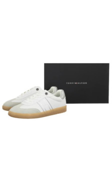 Tommy Hilfiger Low Cut Lace-Up Sneaker White/Silver T3A9-34242-1269X025 (TH1455-a) spordijalatsid