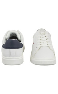 Tommy Hilfiger Low Cut Lace-Up Sneaker White/Blue T3X9-34350-1355X336 (TH1456-a) sporta apavi