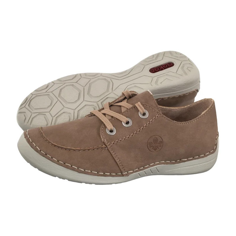 Rieker Beżowy 52545-62 Beige (RI357-a) kingad