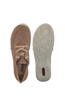Rieker Beżowy 52545-62 Beige (RI357-a) shoes
