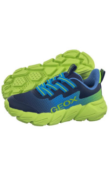Geox J Flexyper Fast Lt Blue/Lime J46N1A O2A9J C4378 (GE248-b) sporta apavi