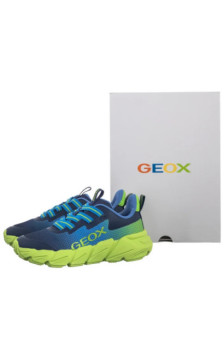 Geox J Flexyper Fast Lt Blue/Lime J46N1A O2A9J C4378 (GE248-b) sporta apavi