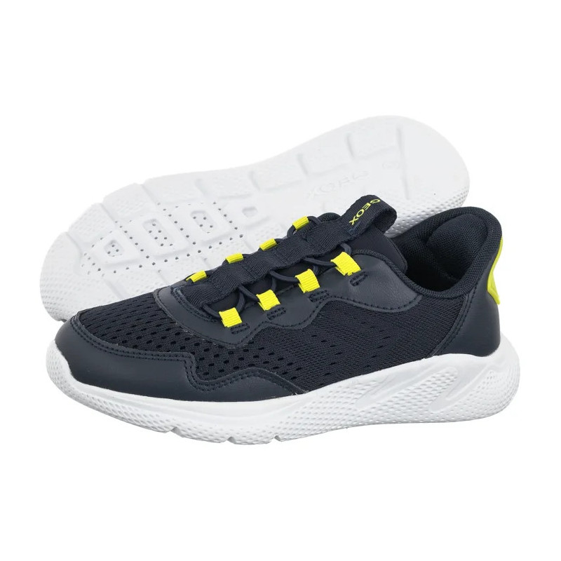Geox J Sprintye Fast In Navy Lime J65NQA 01454 C0749 (GE247-b) sporta apavi