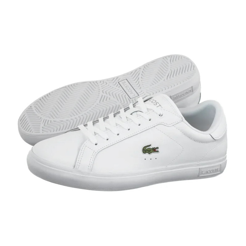 Lacoste Powercourt 125 2 SMA Wth/Wht 749SMA0081.21G (LC448-b) spordijalatsid