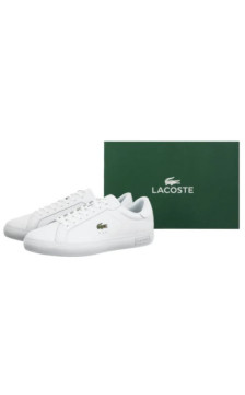 Lacoste Powercourt 125 2 SMA Wth/Wht 749SMA0081.21G (LC448-b) sportiniai bateliai