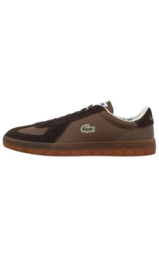Lacoste Baseshot Pro 126 1 SMA Dk Brw/Gum- Leather 751SMA0077.031 (LC469-a) sports shoes
