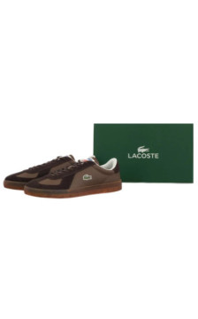 Lacoste Baseshot Pro 126 1 SMA Dk Brw/Gum- Leather 751SMA0077.031 (LC469-a) sports shoes