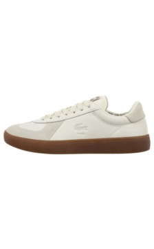 Lacoste Baseshot Pro 126 5 SFA Off Wht/Gum- Suede 751SFA0088.40F (LC468-a) sporta apavi