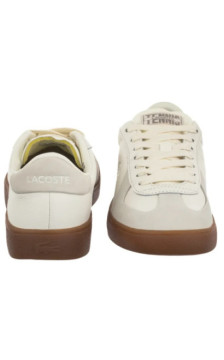Lacoste Baseshot Pro 126 5 SFA Off Wht/Gum- Suede 751SFA0088.40F (LC468-a) sporta apavi