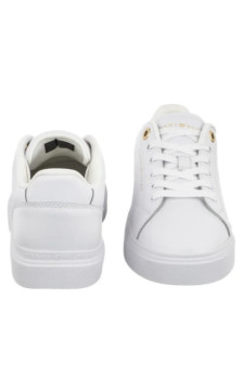 Tommy Hilfiger Th Feminine Cupsole Leather White FW0FW09105 YBS (TH1457-a) spordijalatsid