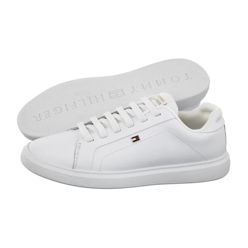 Tommy Hilfiger Th Icon Court Light White FW0FW08948 YBS (TH1458-a) sporta apavi