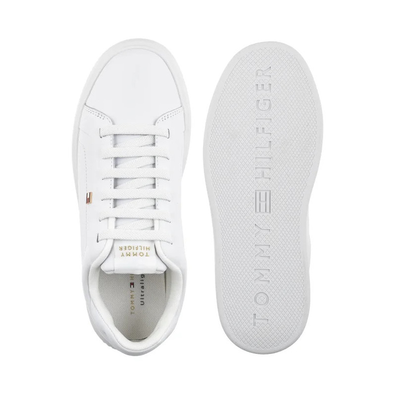 Tommy Hilfiger Th Icon Court Light White FW0FW08948 YBS (TH1458-a) sporta apavi