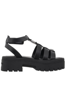 Tommy Hilfiger Tjw Fisherman Leather Max Sandal Black EN0EN029943 BDS (TH1460-a) kurpes