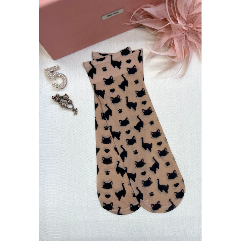 Magnetis moteriškos kojinės su likra