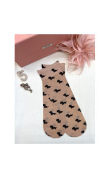 Magnetis moteriškos kojinės su likra