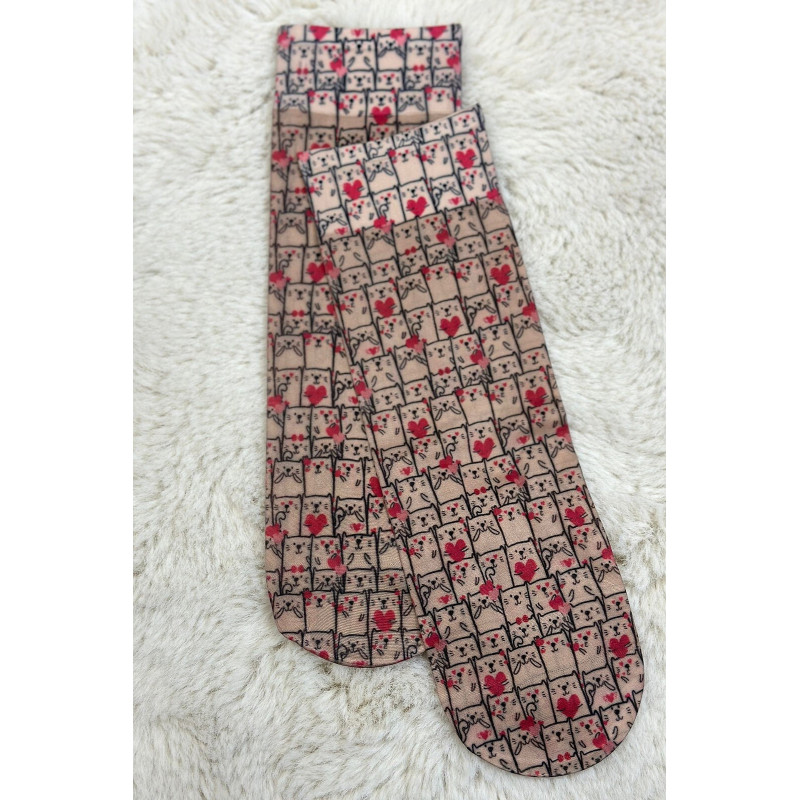 Magnetis moteriškos kojinės su likra