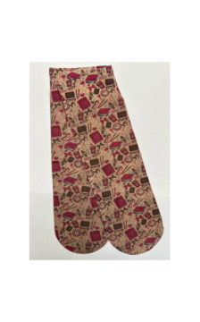 Magnetis moteriškos kojinės su likra