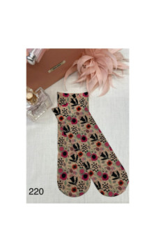 Magnetis moteriškos kojinės su likra