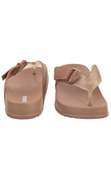 Melissa Cozy Thong Ad 37742/BN748 Brown/Glass Rice Husk (ML383-a) kurpes