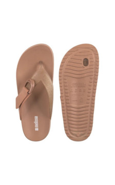 Melissa Cozy Thong Ad 37742/BN748 Brown/Glass Rice Husk (ML383-a) kingad