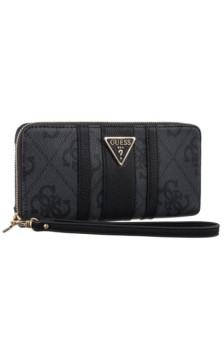 Guess Laurel II Slg Lrg Zip Around SWSS74 59146 Coal Logo (GU865-b) rokassoma