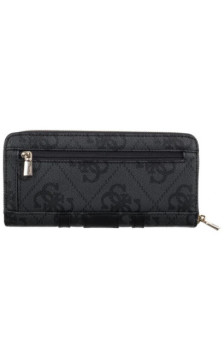 Guess Laurel II Slg Lrg Zip Around SWSS74 59146 Coal Logo (GU865-b) rokassoma