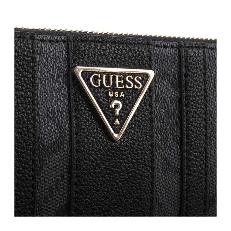 Guess Laurel II Slg Lrg Zip Around SWSS74 59146 Coal Logo (GU865-b) rankinė