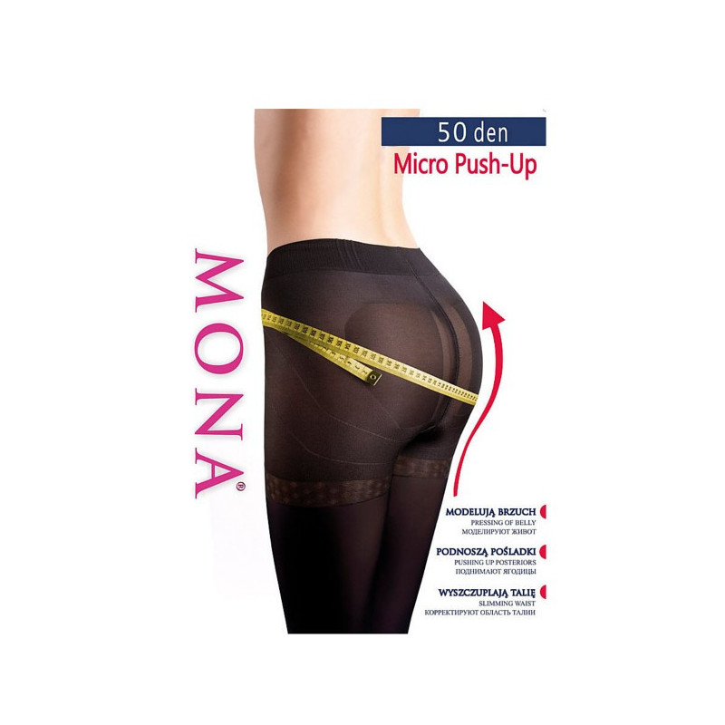 Mona corrective tights with microfiber