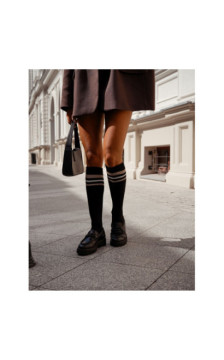 Milena kokvilnas zeķes līdz ceļiem