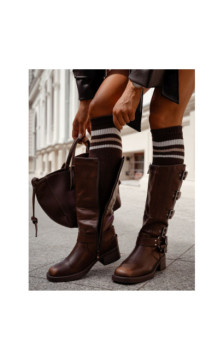 Milena kokvilnas zeķes līdz ceļiem