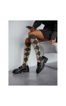 Milena medvilninės kojinės iki kelių 