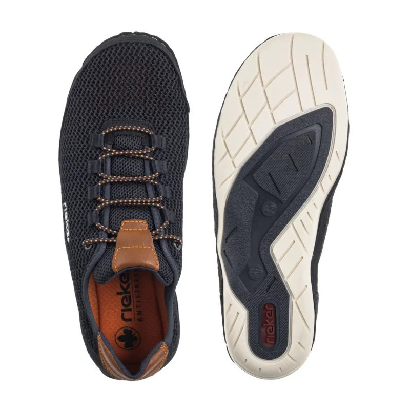 Rieker Granatowe 07555-14 Blue (RI263-a) batai