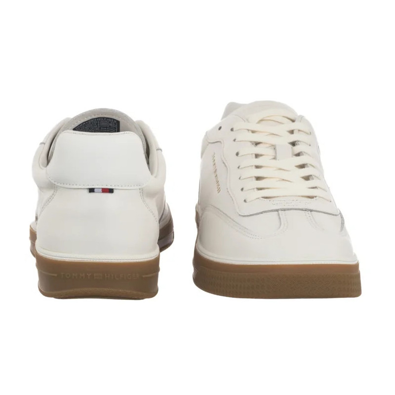 Tommy Hilfiger Th Lo Lux Lth Ecru FM0FM05815 YBL (TH1463-a) sportiniai bateliai