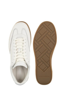 Tommy Hilfiger Th Lo Lux Lth Ecru FM0FM05815 YBL (TH1463-a) sports shoes