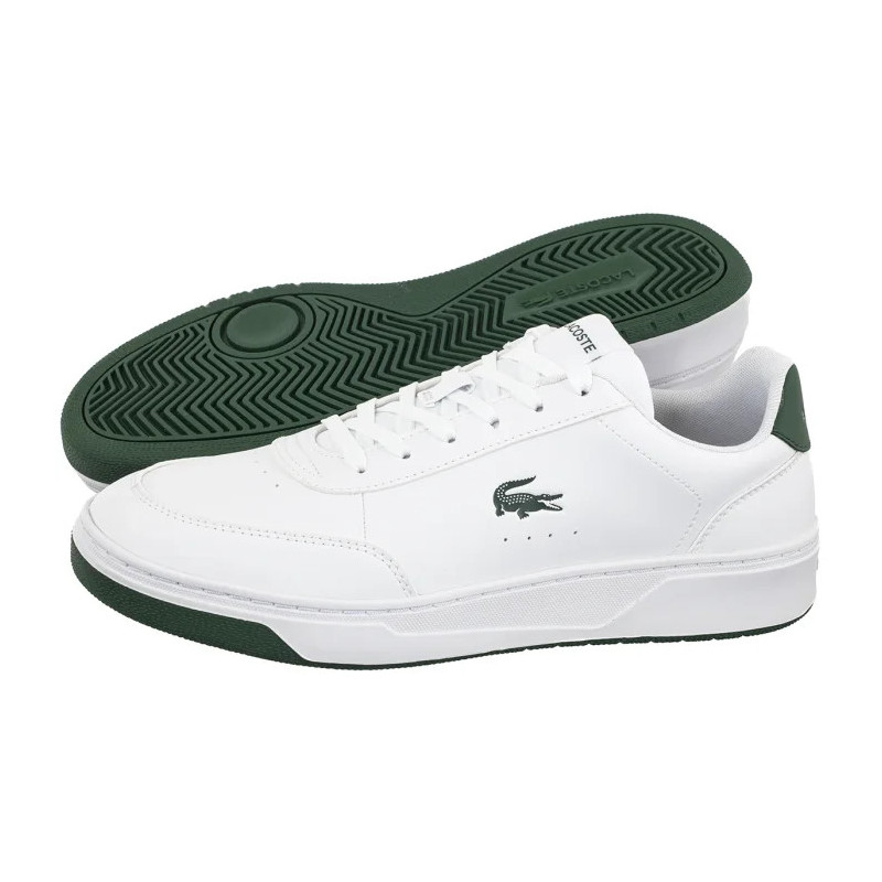 Lacoste Court Pro 225 2 SMA Wht/Dk-Grn - Synthetic 750SMa00741R5 (LC470-a) batai