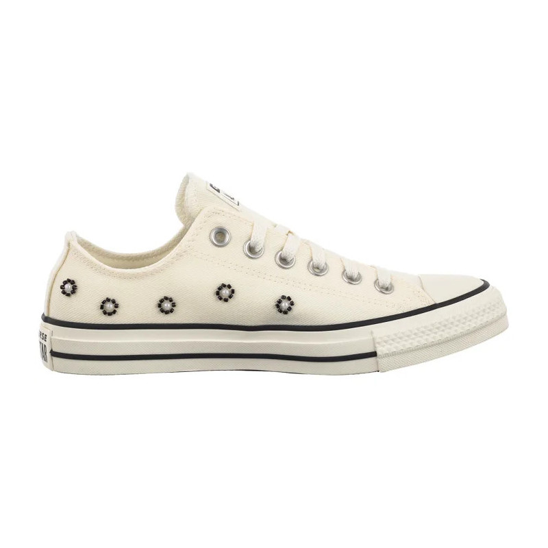 Converse CTAS OX Egret/Black/Egret A17784C (CO835-a) kingad