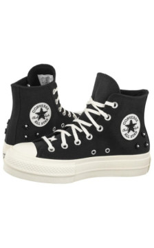 Converse CTAS LIFT HI Black/Black/Egret A17787C (CO838-a) kingad