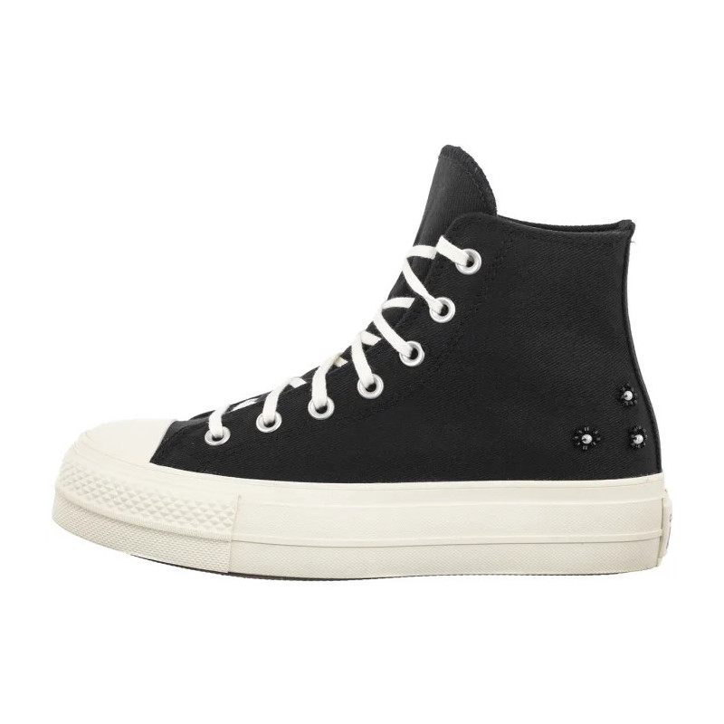 Converse CTAS LIFT HI Black/Black/Egret A17787C (CO838-a) apavi