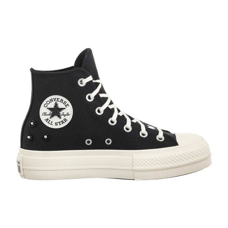 Converse CTAS LIFT HI Black/Black/Egret A17787C (CO838-a) kingad