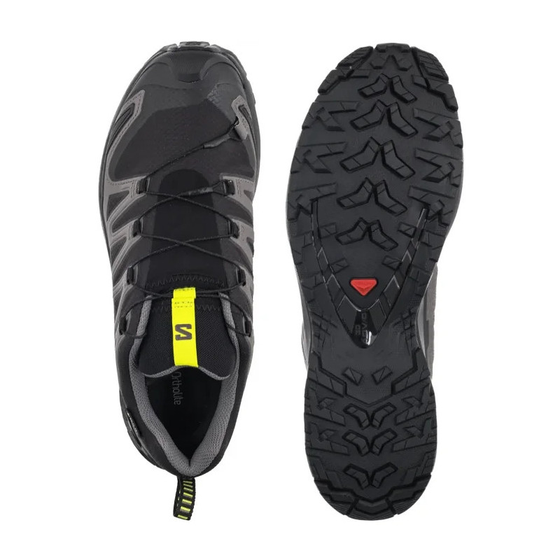 Salomon XA PRO 3D V9 GTX Black/Dark Gull Gray/Acid Lime 479873 (SO39-a) skriešanas apavi