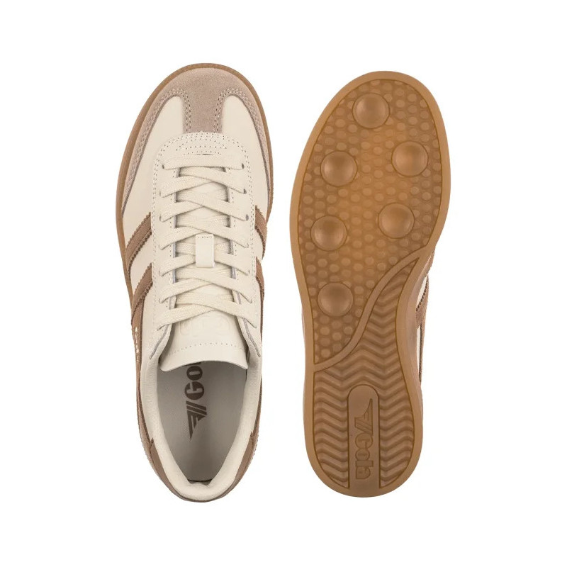 Gola Viper Leather Off White/Bone/Light Caramel/Gum CLB744 (GO1-a) spordijalatsid