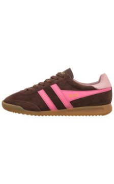 Gola Torpedo Dark Brown/Fluro Pink/Chalk Pink CLB761 (GO3-a) sports Shoes
