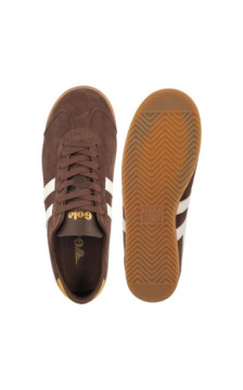 Gola Gola Women's Bullet Suede Trainer Otter/Off White/Pale Gum CLA153 (GO5-a) spordijalatsid